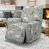 Bull Terrier Pattern Print Recliner Cover-grizzshop