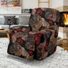 Bulldog Crochet Pattern Print Recliner Cover-grizzshop