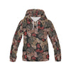 Bulldog Crochet Pattern Print Women Pullover Hoodie-grizzshop