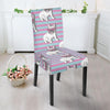 Bulldog Heart Sunglasses Pattern Print Chair Cover-grizzshop