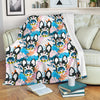 Bulldog Paint Pattern Print Blanket-grizzshop