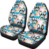 Bulldog Paint Pattern Print Universal Fit Car Seat Cover-grizzshop