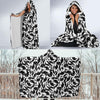 Bulldog Pattern Print Hooded Blanket-grizzshop