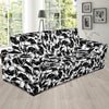 Bulldog Pattern Print Sofa Covers-grizzshop