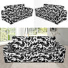 Bulldog Pattern Print Sofa Covers-grizzshop