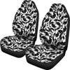 Bulldog Pattern Print Universal Fit Car Seat Cover-grizzshop