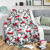 Bulldog Tuxedo Pattern Print Blanket-grizzshop