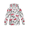 Bulldog Tuxedo Pattern Print Men Pullover Hoodie-grizzshop