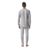 Bumps Texture Print Men's Pajamas-grizzshop