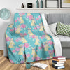 Bunny Rabbit Print Pattern Blanket-grizzshop