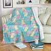 Bunny Rabbit Print Pattern Blanket-grizzshop