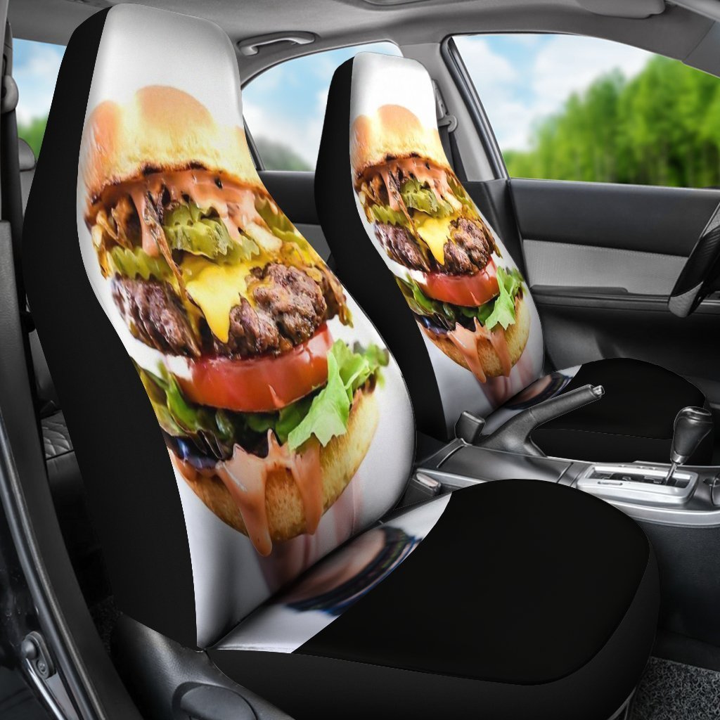 Burger Lovers Universal Fit Car Seat Covers-grizzshop