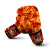 Burning Lava Print Boxing Gloves-grizzshop