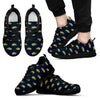 Bus School Pattern Print Black Sneaker Shoes For Men Women-grizzshop