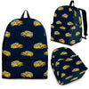 Bus School Pattern Print Premium Backpack-grizzshop