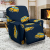 Bus School Pattern Print Recliner Cover-grizzshop