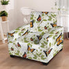 Butterfly Floral Print Armchair Cover-grizzshop