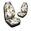 Butterfly Floral Print Car Seat Covers-grizzshop