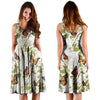 Butterfly Floral Print Dress-grizzshop