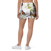 Butterfly Floral Print Mini Skirt-grizzshop