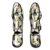 Butterfly Floral Print Muay Thai Shin Guard-grizzshop