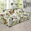 Butterfly Floral Print Sofa Cover-grizzshop