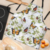 Butterfly Floral Print Women's Apron-grizzshop