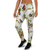 Butterfly Floral Print Women's Joggers-grizzshop