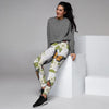 Butterfly Floral Print Women's Joggers-grizzshop