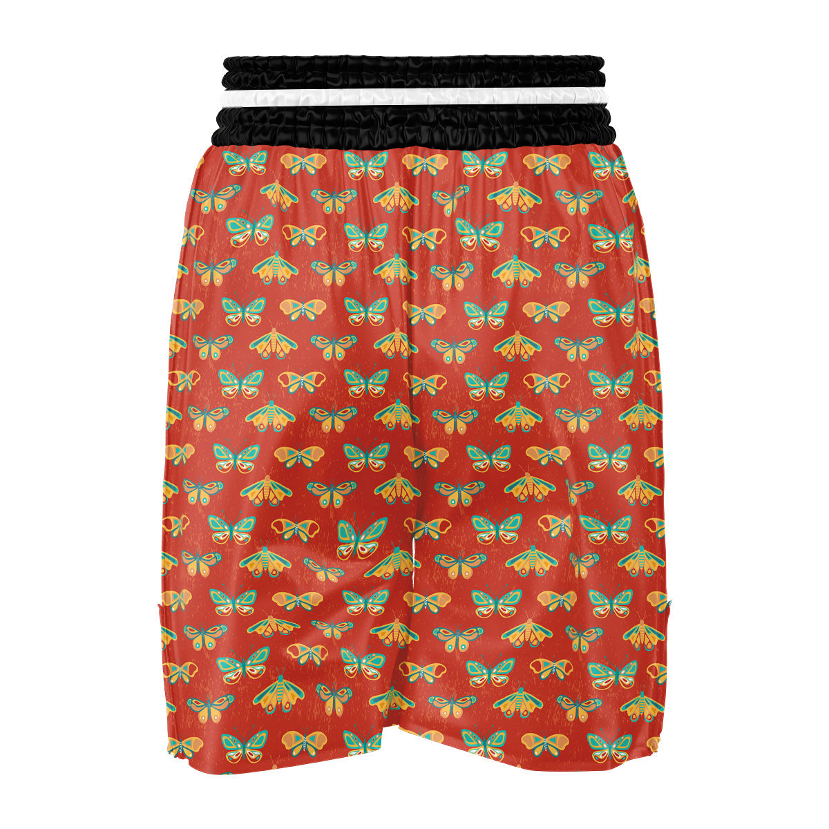 Butterfly Monarch Vintage Print Pattern Boxing Shorts-grizzshop