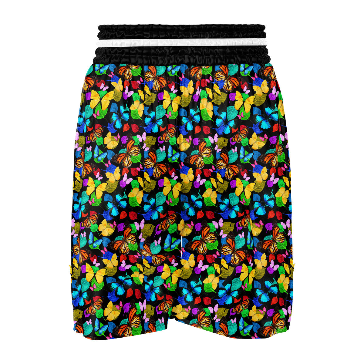 Butterfly Rainbow Print Pattern Boxing Shorts-grizzshop