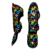 Butterfly Rainbow Print Pattern Muay Thai Shin Guards-grizzshop