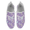 Butterfly Spring Print Pattern White Athletic Shoes-grizzshop