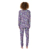 Butterfly Spring Print Pattern Women's Pajamas-grizzshop