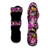 Butterfly Tropical Print Pattern Muay Thai Shin Guards-grizzshop