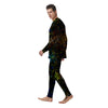 Butterfly Wing Skin Dark Print Men's Pajamas-grizzshop