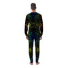 Butterfly Wing Skin Dark Print Men's Pajamas-grizzshop