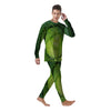 Load image into Gallery viewer, Cabbage Green Print Men&#39;s Pajamas-grizzshop