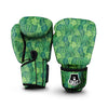 Cabbage Leaf Green Print Boxing Gloves-grizzshop
