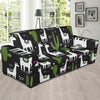 Cactus Llama Pattern Print Sofa Covers-grizzshop