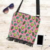 Cactus Pink Pattern Print Crossbody Bags-grizzshop