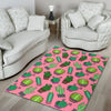 Cactus Pink Pattern Print Floor Mat-grizzshop