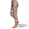 Cactus Pink Pattern Print Pattern Women Leggings-grizzshop