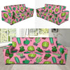 Cactus Pink Pattern Print Sofa Covers-grizzshop