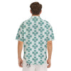 Caduceus Print Pattern Men's Short Sleeve Shirts-grizzshop