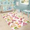 Cake Dessert Pattern Print Floor Mat-grizzshop