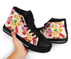 Cake Dessert Pattern Print Men Women's High Top Shoes-grizzshop