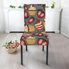 Cake Strawberry Pattern Print Chair Cover-grizzshop