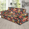 Cake Strawberry Pattern Print Sofa Covers-grizzshop