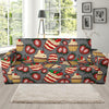 Cake Strawberry Pattern Print Sofa Covers-grizzshop